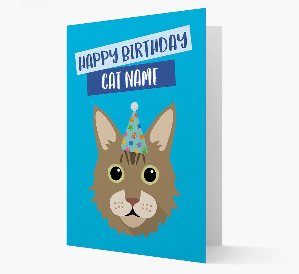 'Happy Birthday {dogsName}' - Personalized {breedCommonName} Card