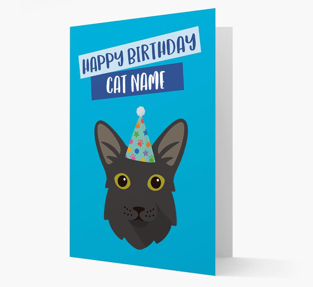 'Happy Birthday {dogsName}' - Personalized {breedCommonName} Card