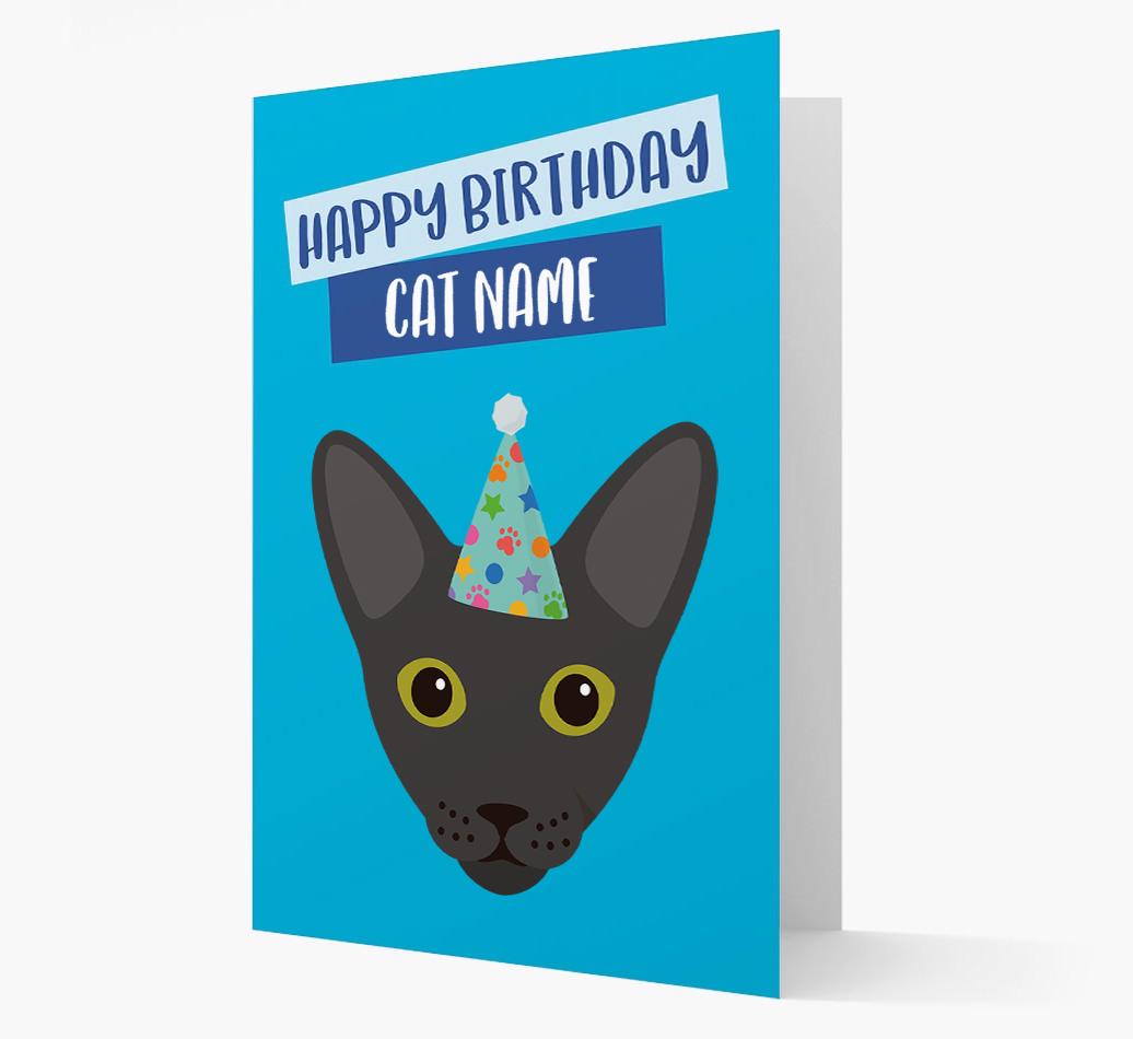 'Happy Birthday {dogsName}' - Personalized {breedCommonName} Card