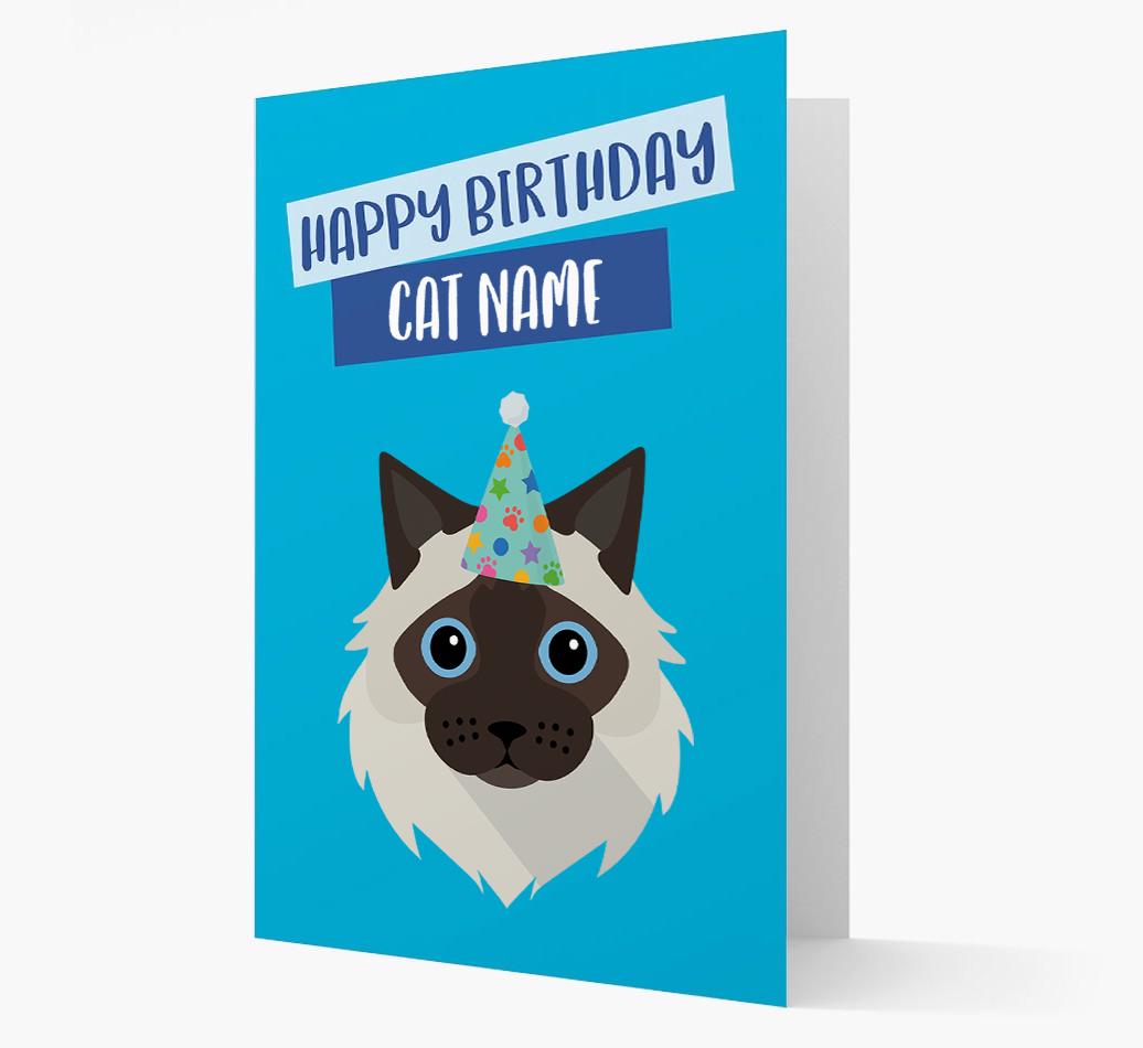'Happy Birthday {dogsName}' - Personalized {breedCommonName} Card