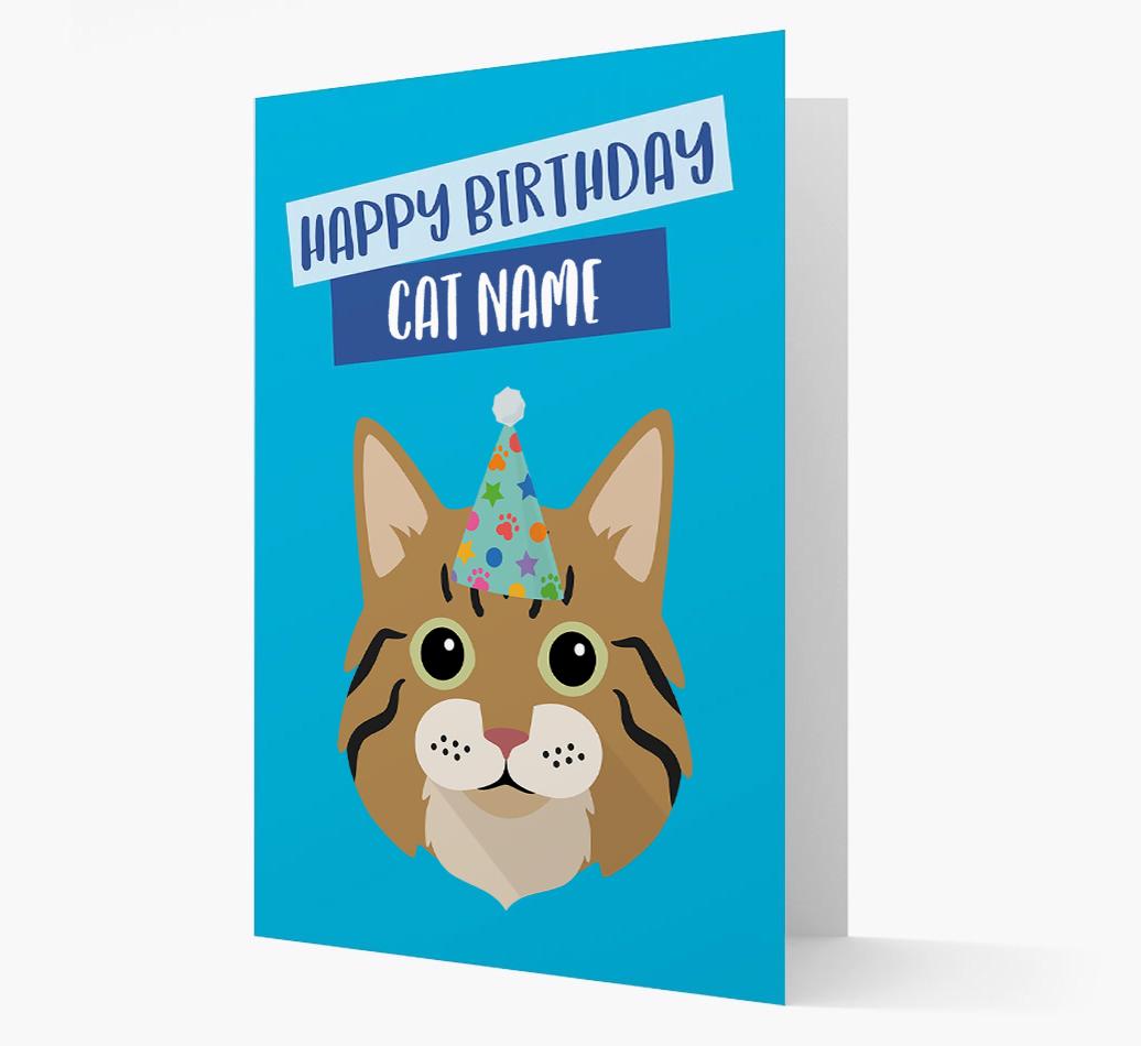 'Happy Birthday {dogsName}' - Personalized {breedCommonName} Card