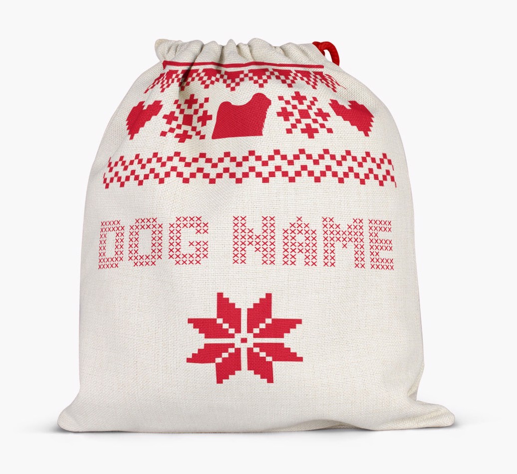 full personalised santa sack