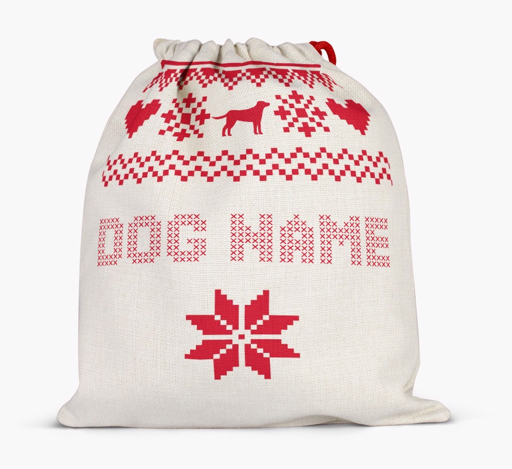 full personalised santa sack