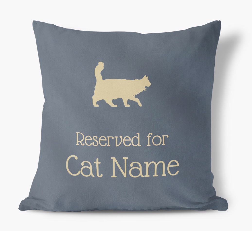 Reserved for {dogsName}: Personalised {breedCommonName} Soft Touch Cushion
