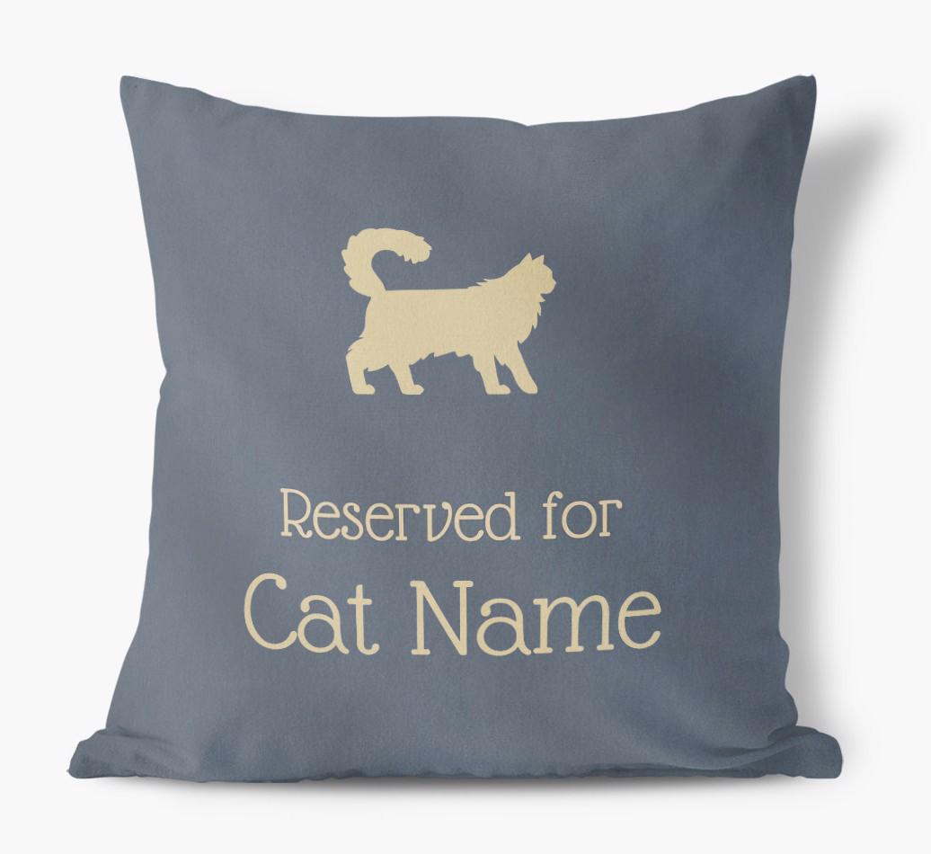 Reserved for {dogsName}: Personalized {breedCommonName} Soft Touch Pillow
