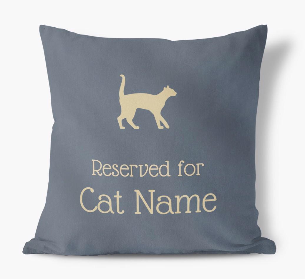 Reserved for {dogsName}: Personalized {breedCommonName} Soft Touch Pillow