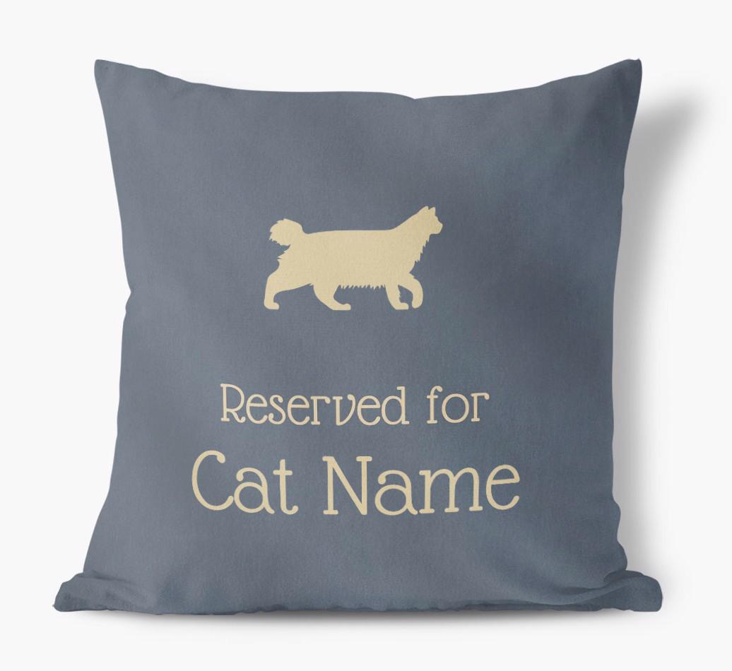 Reserved for {dogsName}: Personalized {breedCommonName} Soft Touch Pillow
