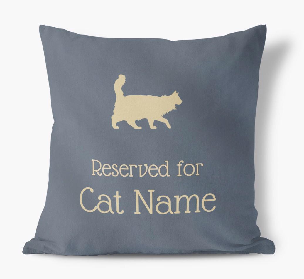 Reserved for {dogsName}: Personalized {breedCommonName} Soft Touch Pillow