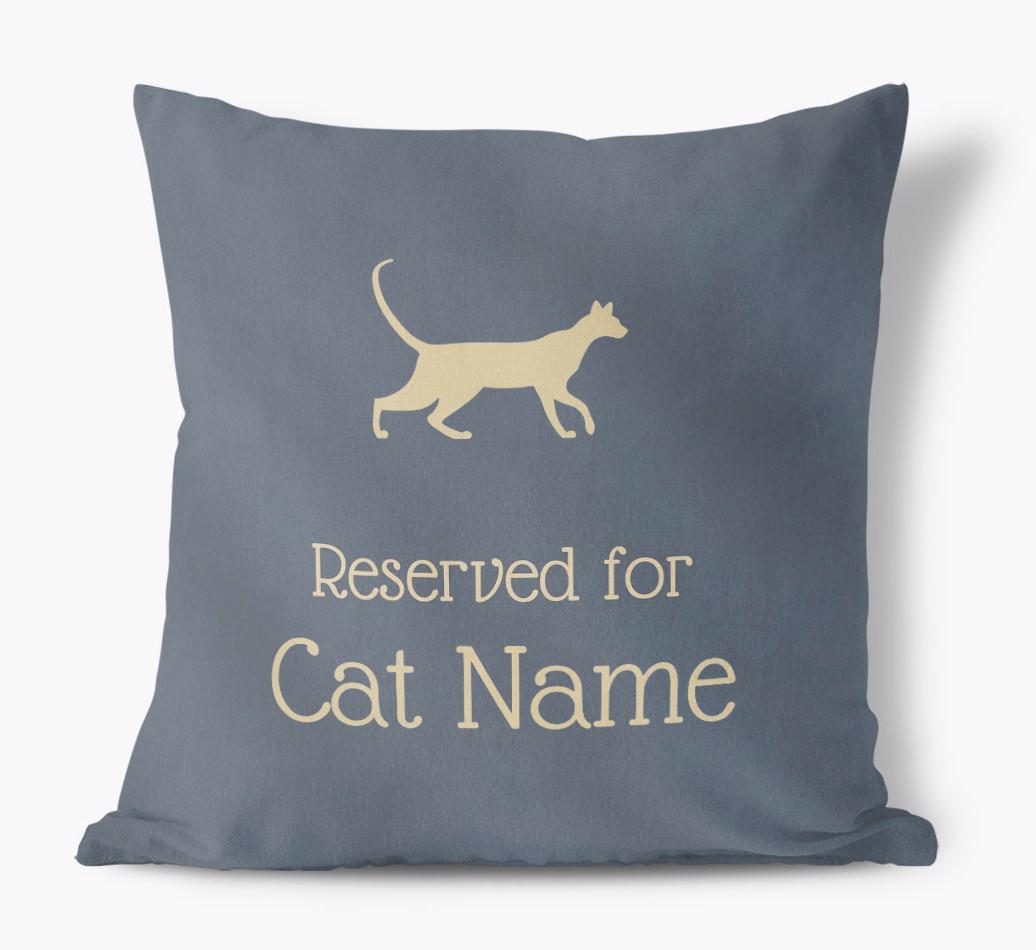 Reserved for {dogsName}: Personalized {breedCommonName} Soft Touch Pillow