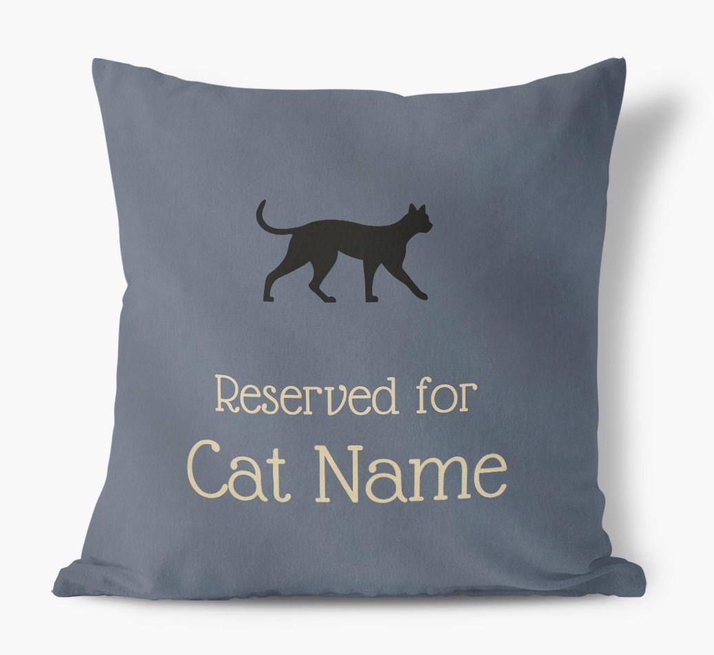Reserved for {dogsName}: Personalized {breedCommonName} Soft Touch Pillow