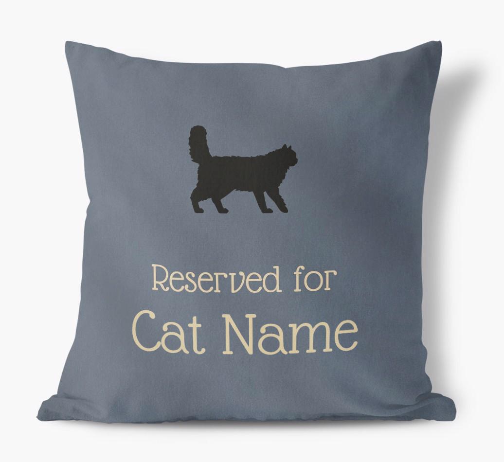 Reserved for {dogsName}: Personalized {breedCommonName} Soft Touch Pillow
