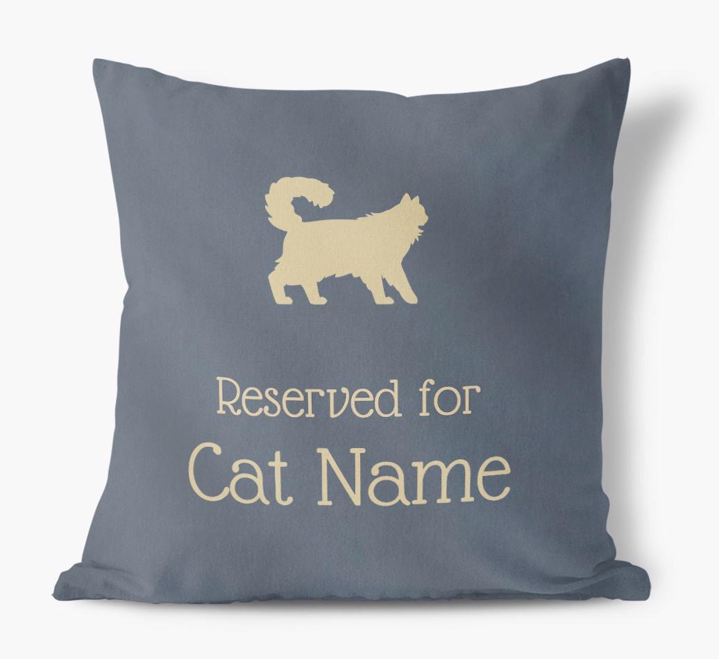 Reserved for {dogsName}: Personalized {breedCommonName} Soft Touch Pillow