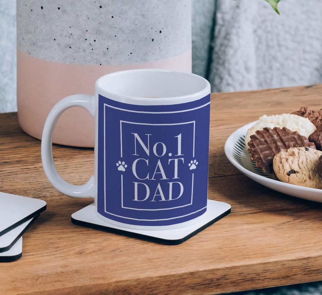 No.1 Dad: Personalised {breedCommonName} Mug