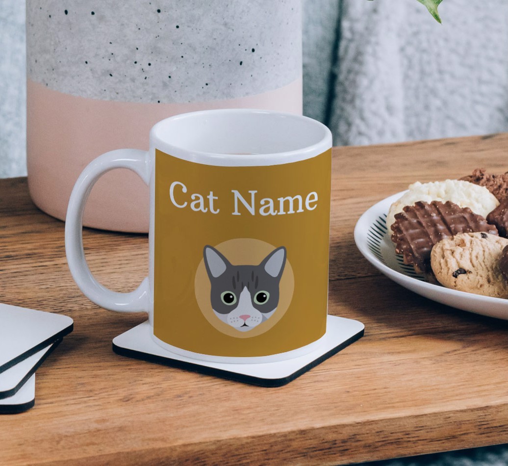 {dogsName}'s Name & Icon: Personalised {breedCommonName} Mug 
