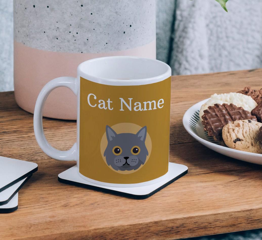 {dogsName}'s Name & Icon: Personalized {breedCommonName} Mug 