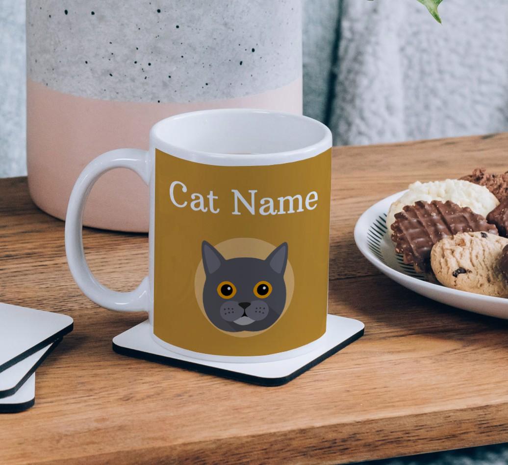 {dogsName}'s Name & Icon: Personalized {breedCommonName} Mug 