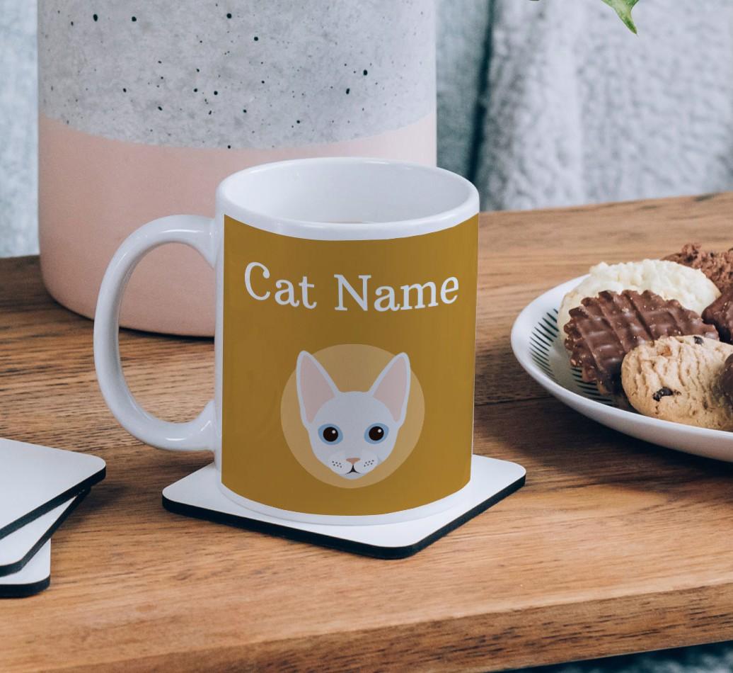 {dogsName}'s Name & Icon: Personalized {breedCommonName} Mug 