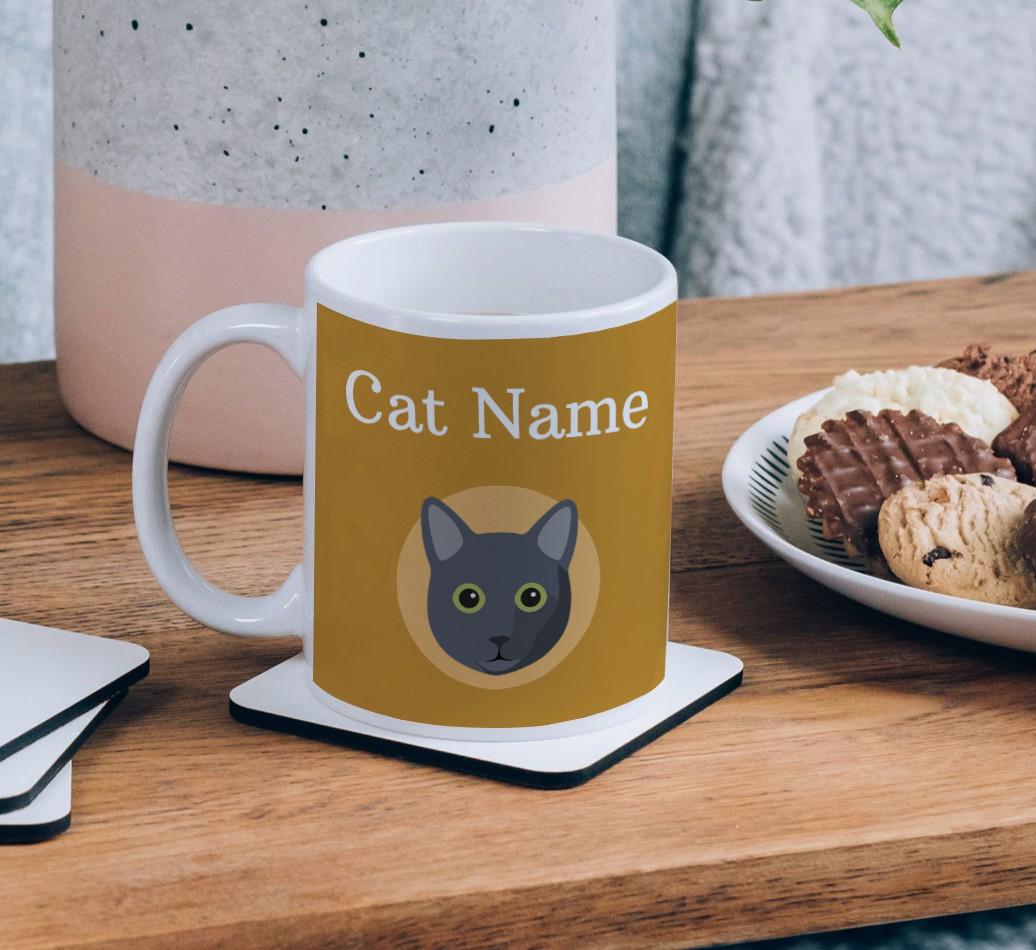 {dogsName}'s Name & Icon: Personalized {breedCommonName} Mug 