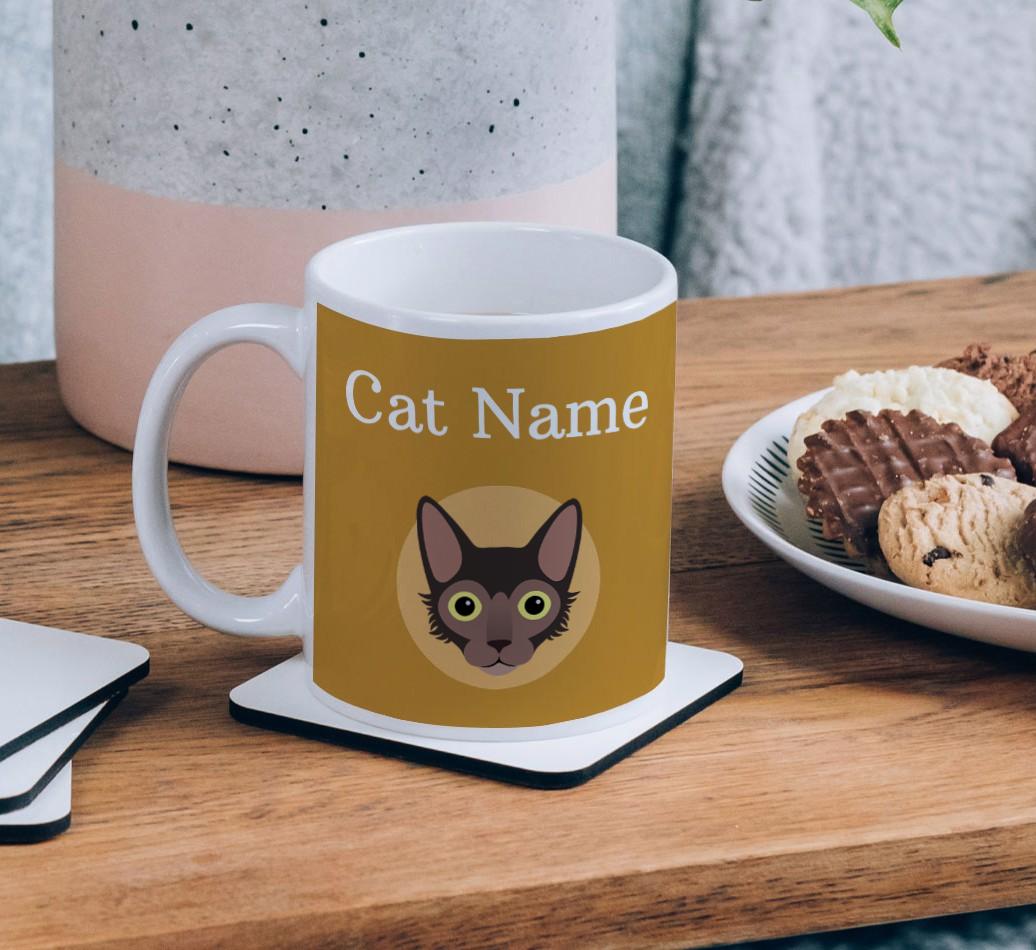 {dogsName}'s Name & Icon: Personalized {breedCommonName} Mug 