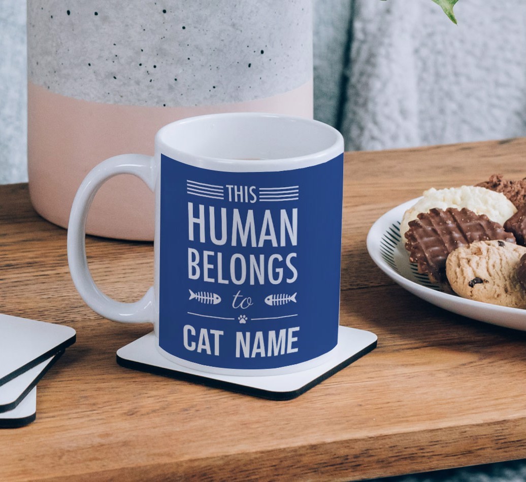 This Person Belongs to...:  Personalised {breedCommonName} Mug