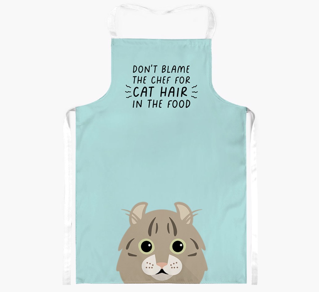 Don't Blame the Chef: Personalised {breedShortName} Apron