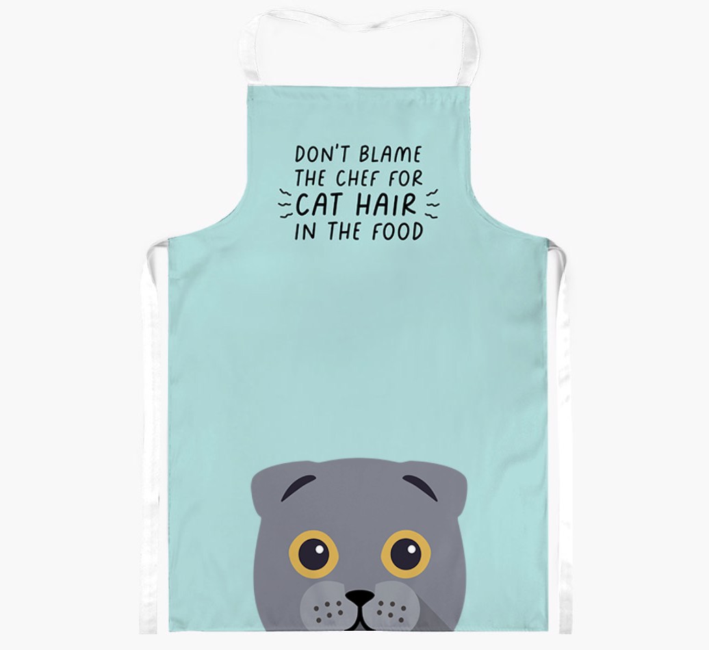 Don't Blame the Chef: Personalised {breedShortName} Apron