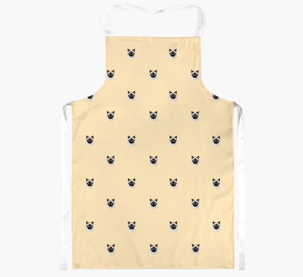Diamond Pattern: Personalized {breedShortName} Apron