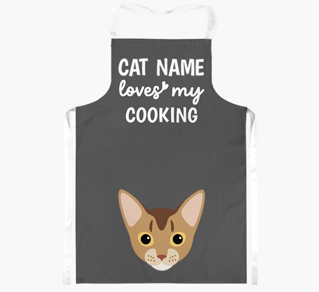 Loves My Cooking: Personalised {breedShortName} Apron