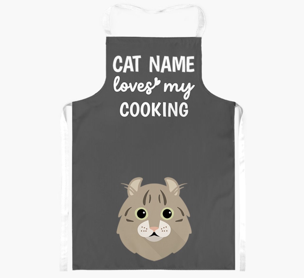 Loves My Cooking: Personalised {breedShortName} Apron