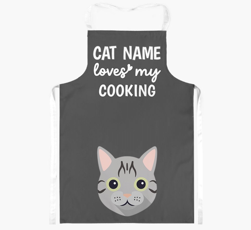 Loves My Cooking: Personalised {breedShortName} Apron