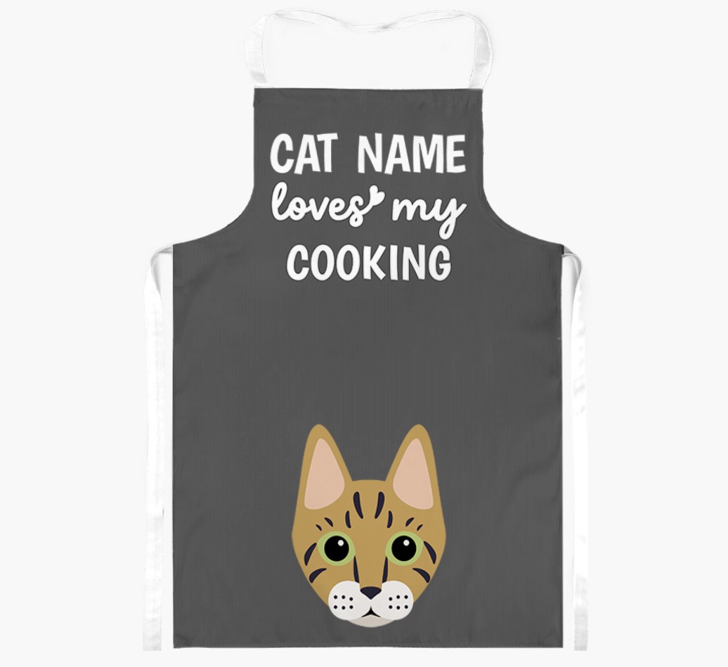 Loves My Cooking: Personalised {breedShortName} Apron