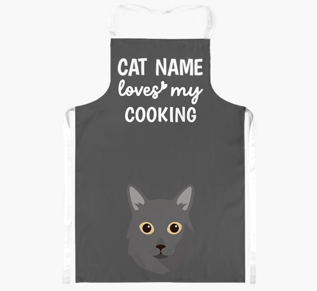 Loves My Cooking: Personalised {breedShortName} Apron
