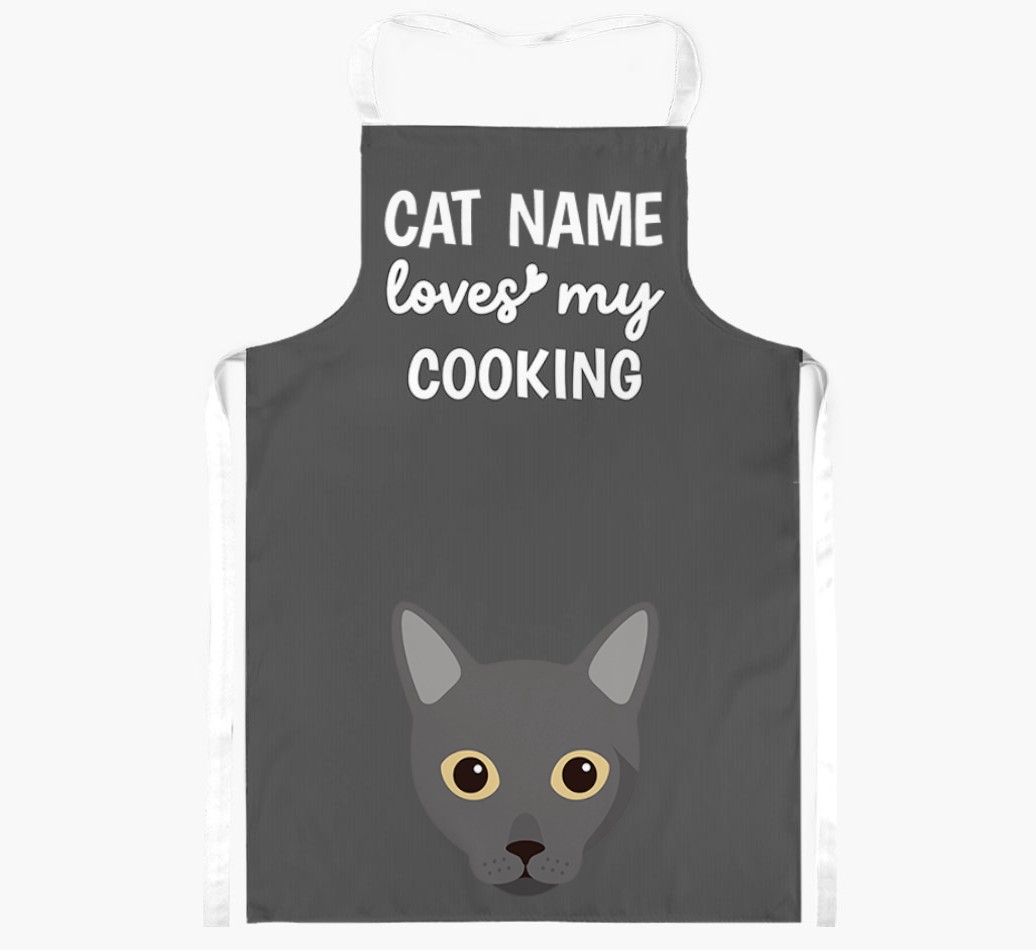 Loves My Cooking: Personalised {breedShortName} Apron