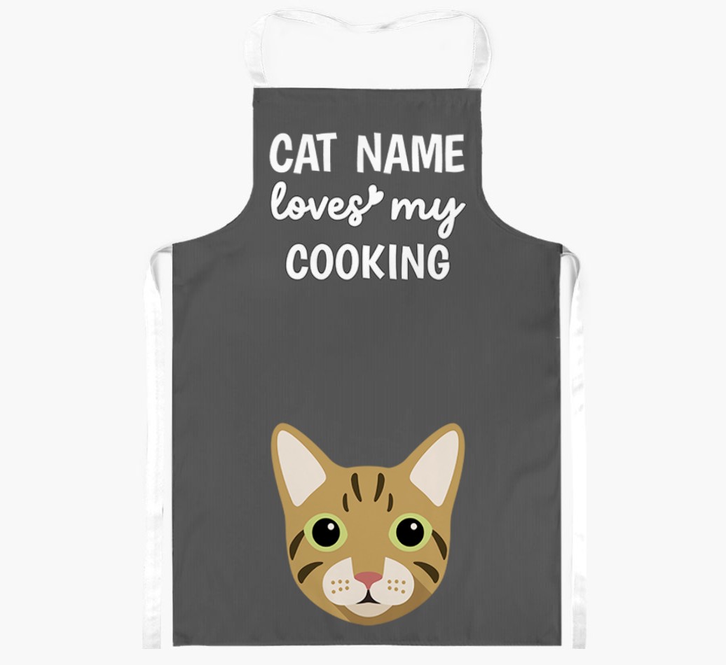 Loves My Cooking: Personalised {breedShortName} Apron