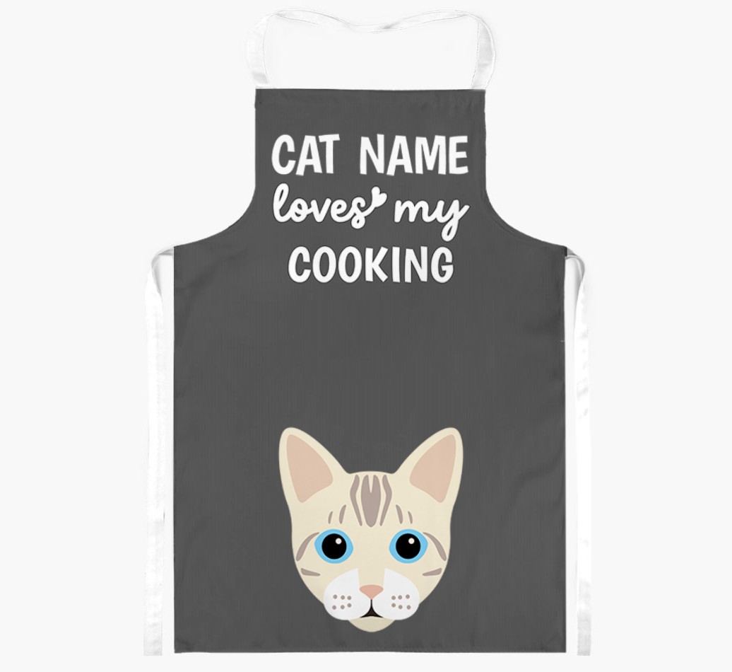 Loves My Cooking: Personalised {breedShortName} Apron
