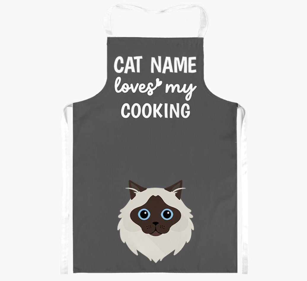 Loves My Cooking: Personalised {breedShortName} Apron