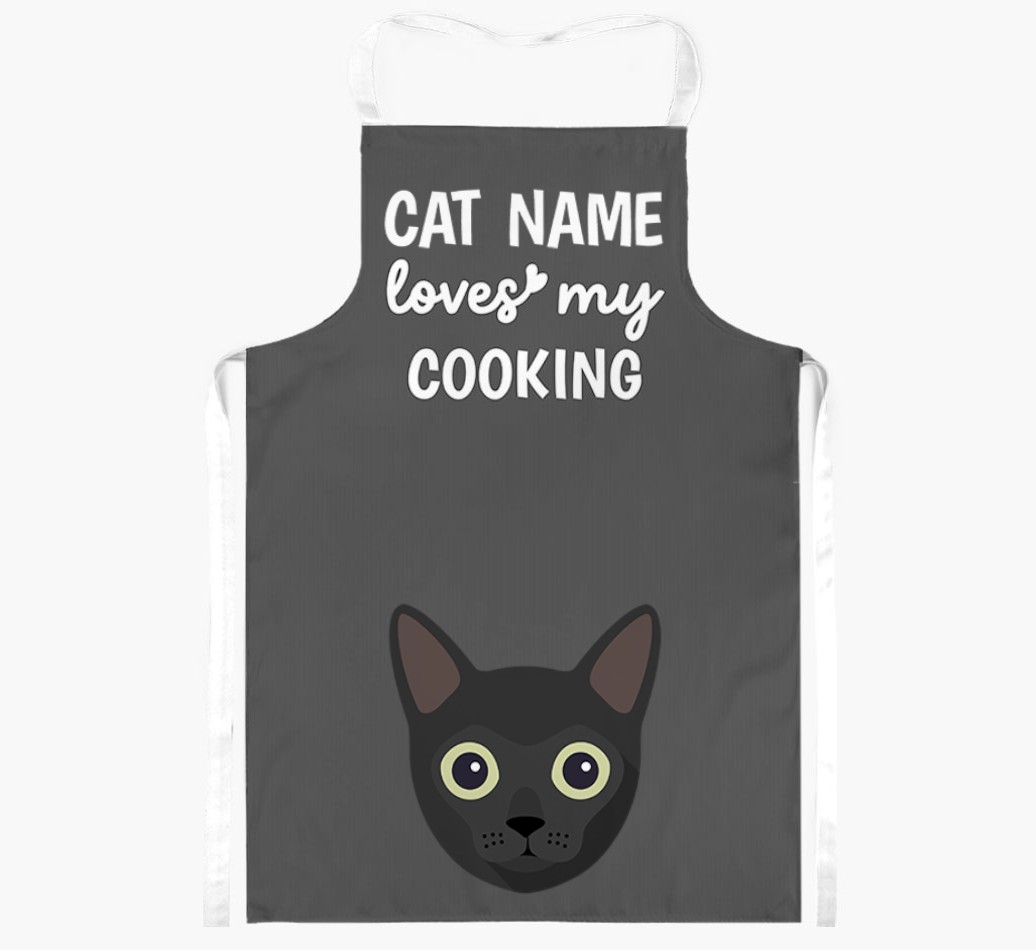 Loves My Cooking: Personalised {breedShortName} Apron