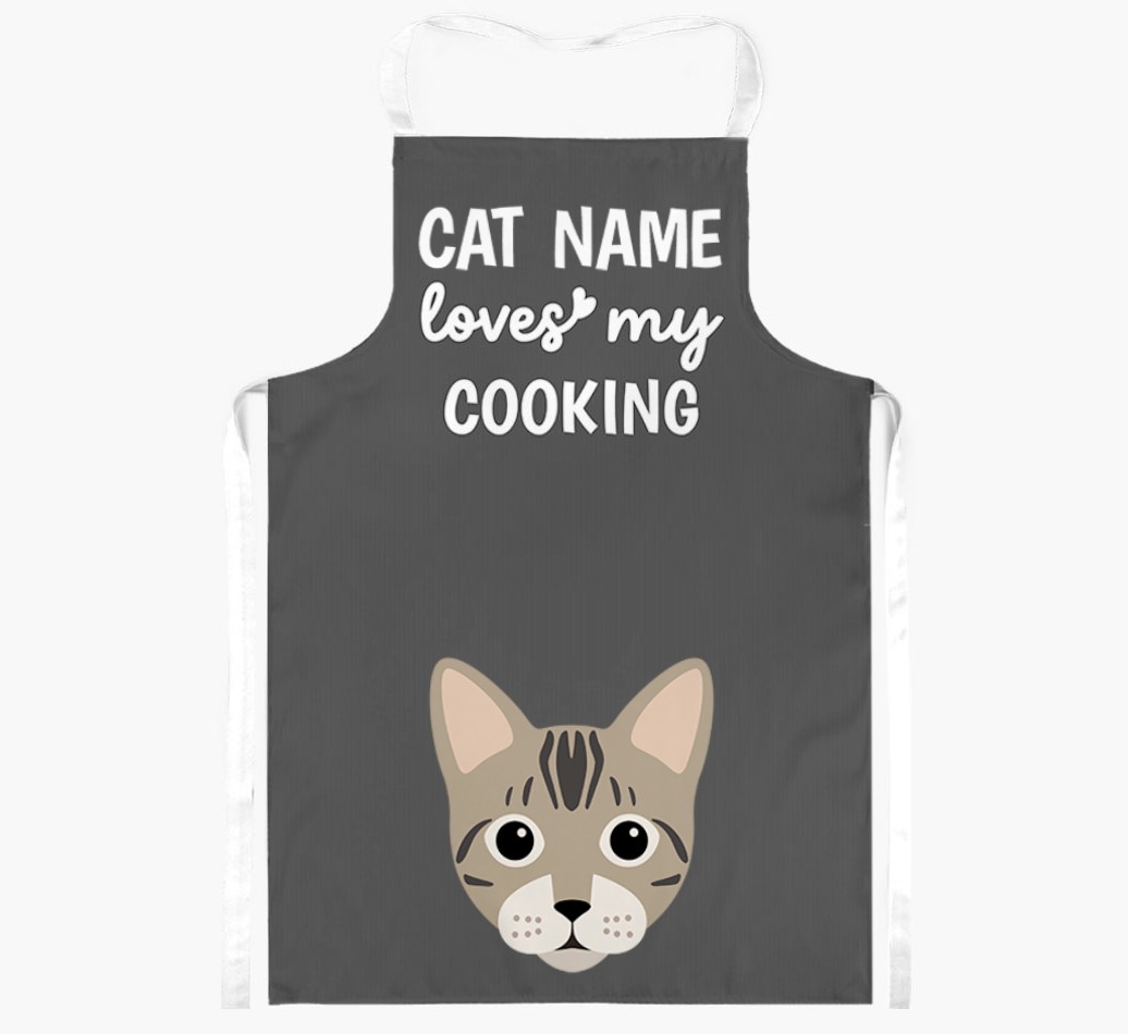Loves My Cooking: Personalised {breedShortName} Apron