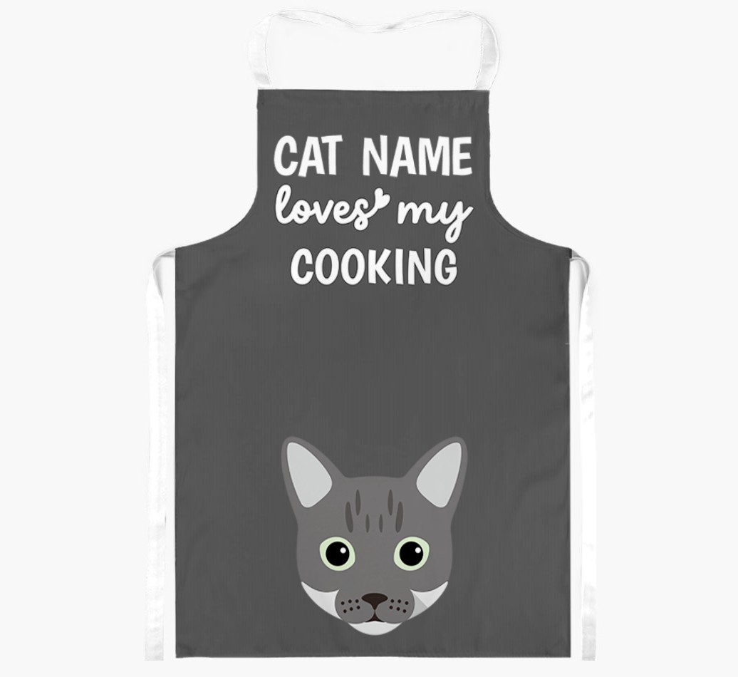 Loves My Cooking: Personalised {breedShortName} Apron
