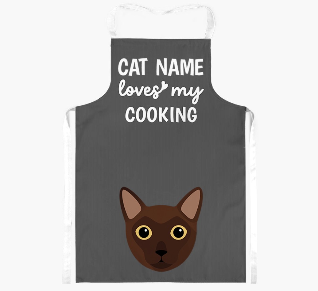 Loves My Cooking: Personalised {breedShortName} Apron