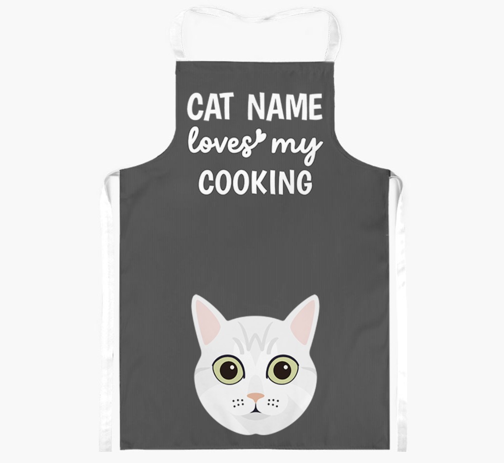 Loves My Cooking: Personalised {breedShortName} Apron