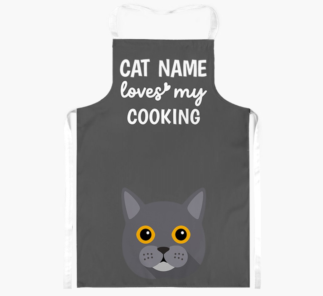 Loves My Cooking: Personalised {breedShortName} Apron