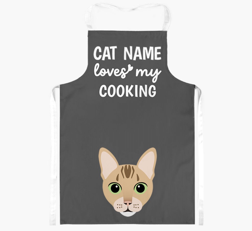 Loves My Cooking: Personalised {breedShortName} Apron