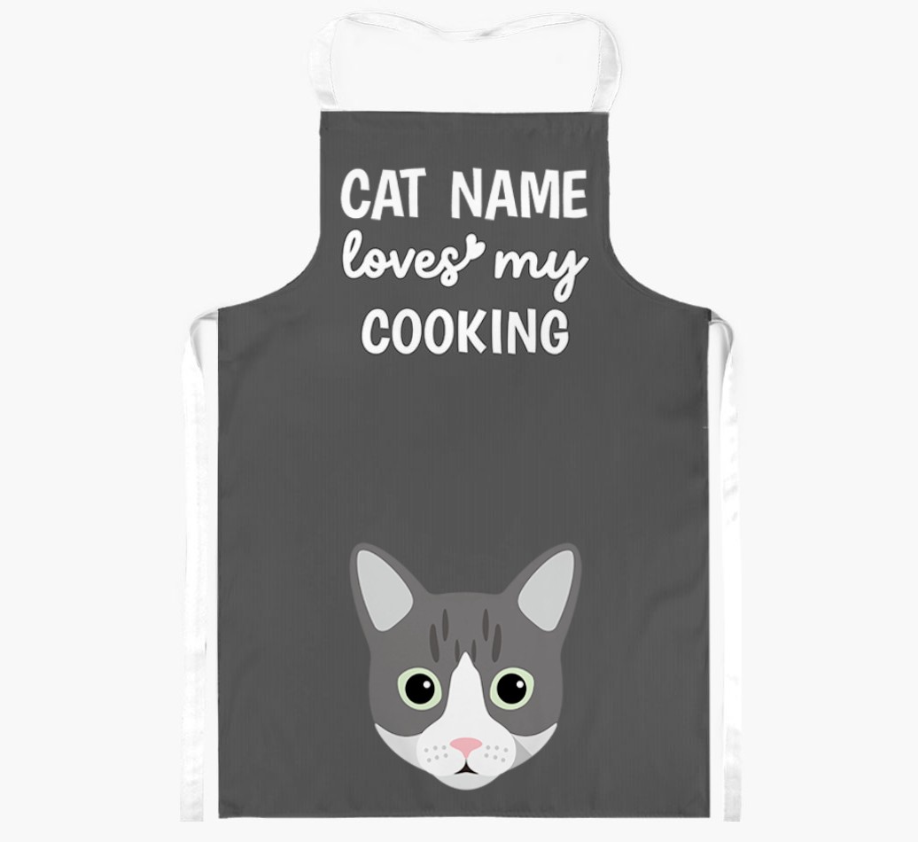 Loves My Cooking: Personalised {breedShortName} Apron