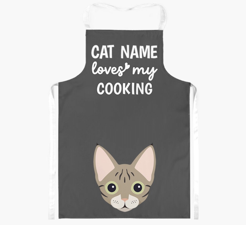 Loves My Cooking: Personalised {breedShortName} Apron
