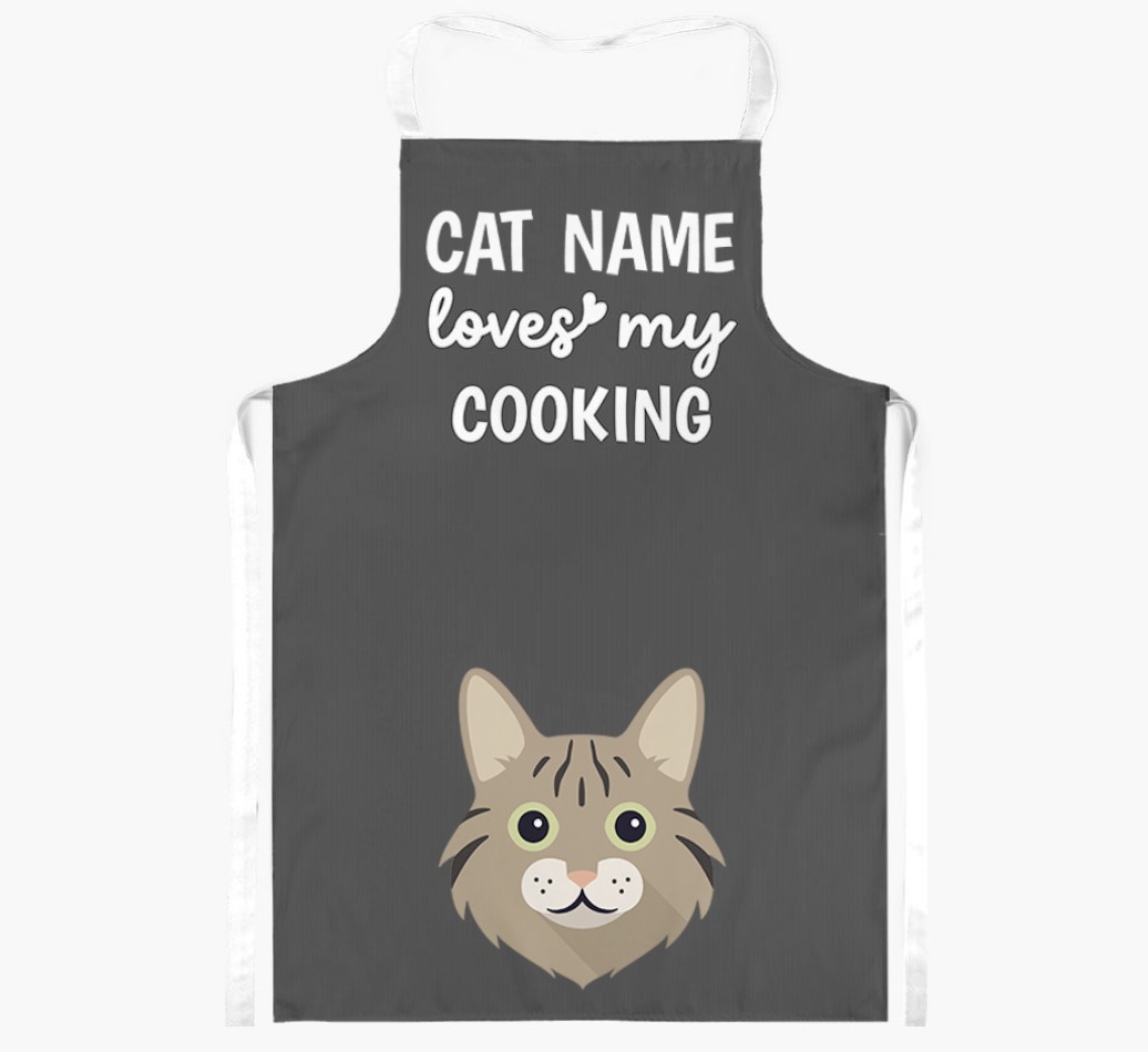 Loves My Cooking: Personalised {breedShortName} Apron
