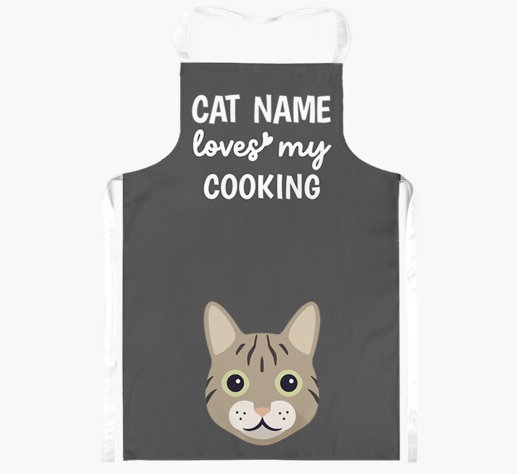 Loves My Cooking: Personalised {breedShortName} Apron