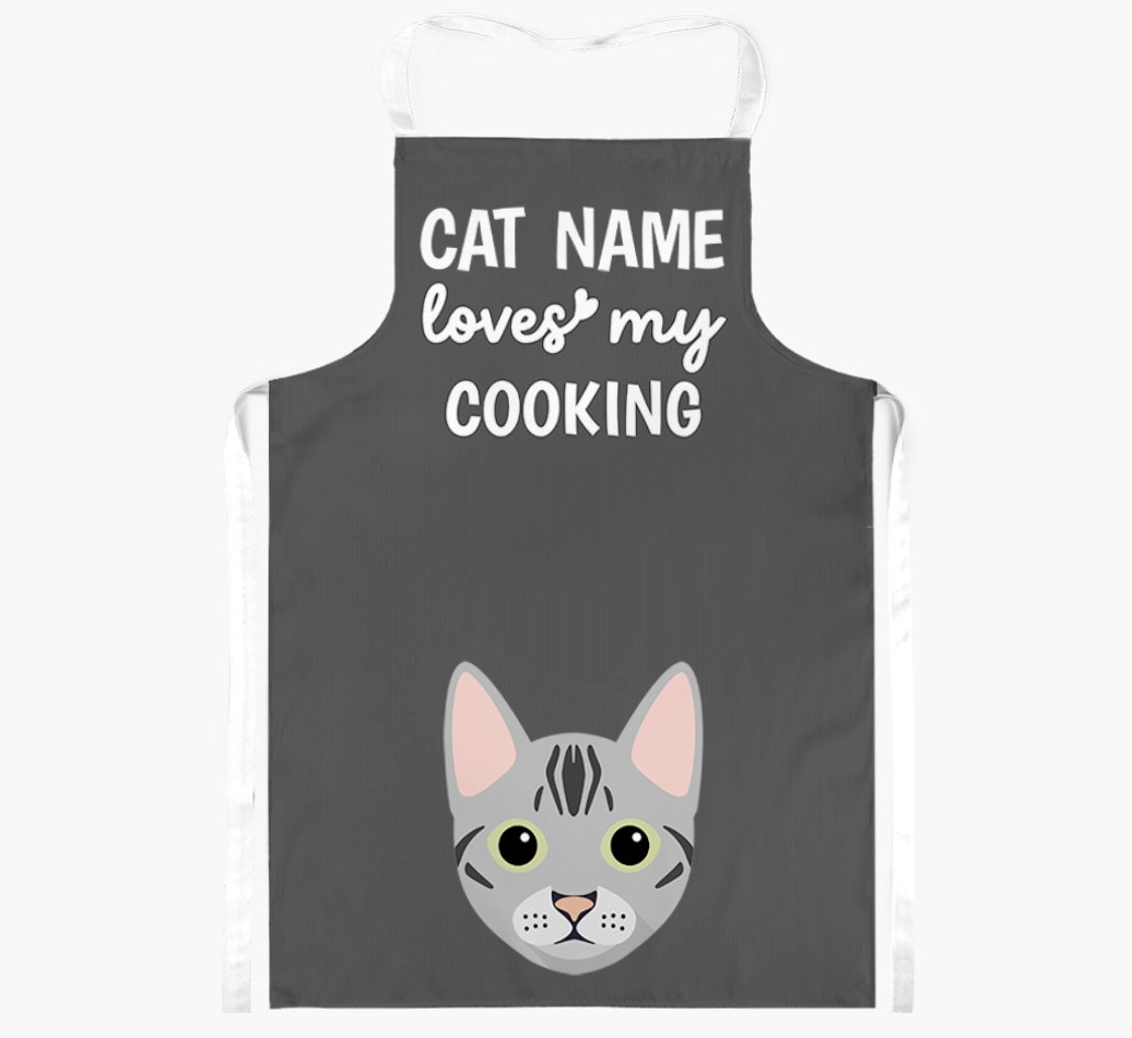 Loves My Cooking: Personalised {breedShortName} Apron