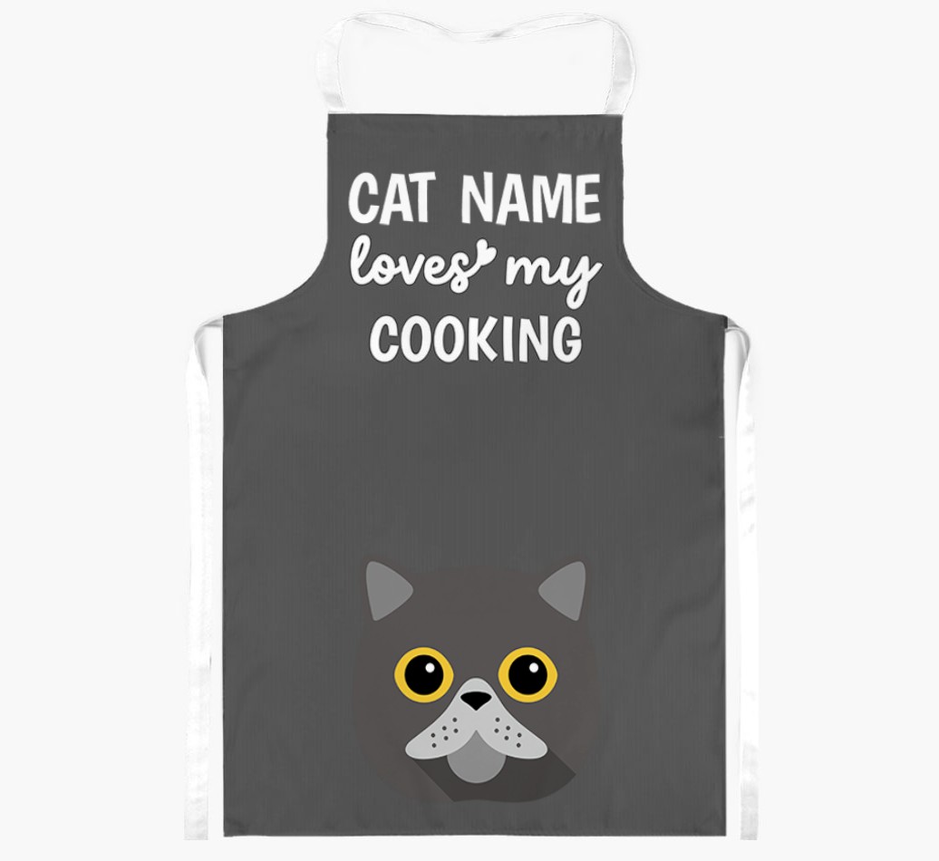 Loves My Cooking: Personalised {breedShortName} Apron