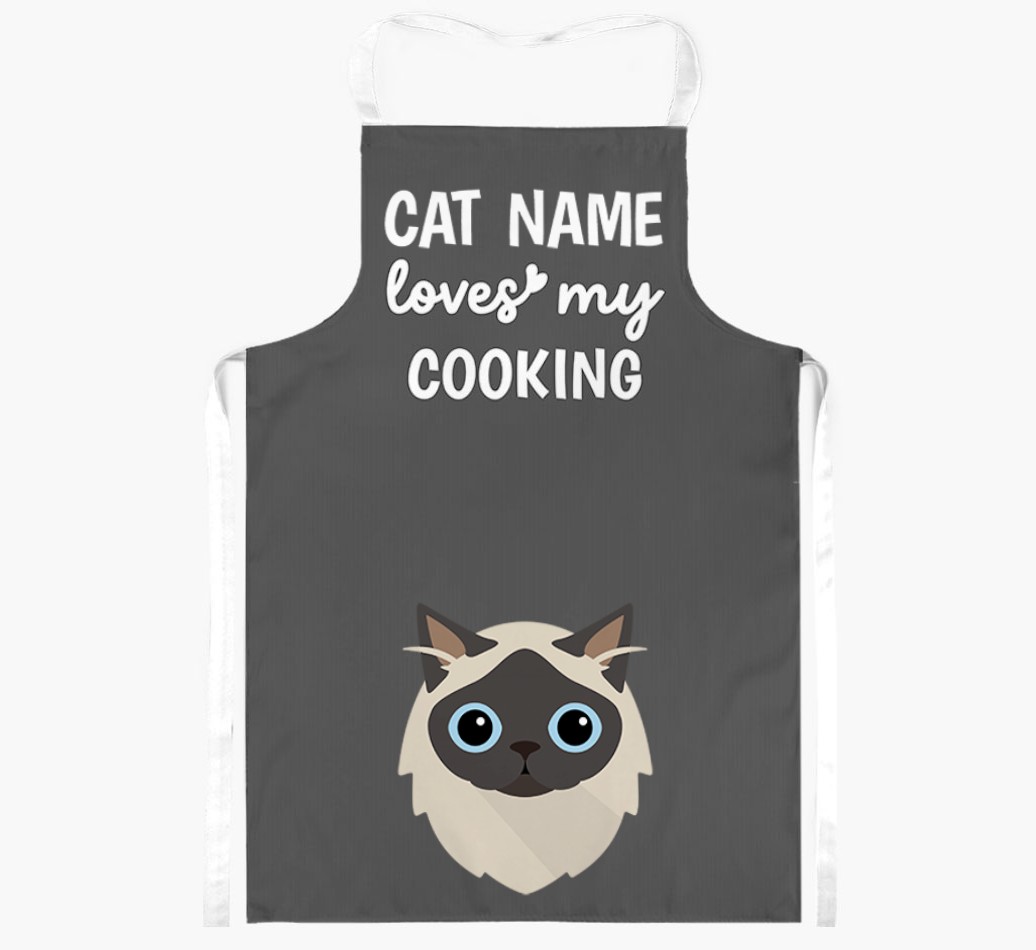 Loves My Cooking: Personalised {breedShortName} Apron